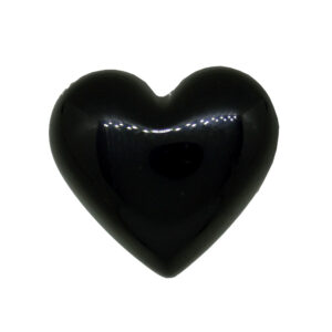 black heart buttons