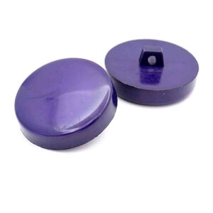 Purple flat coat buttons
