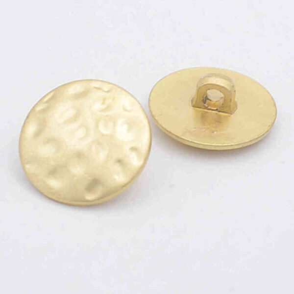 Dimpled Gold buttons