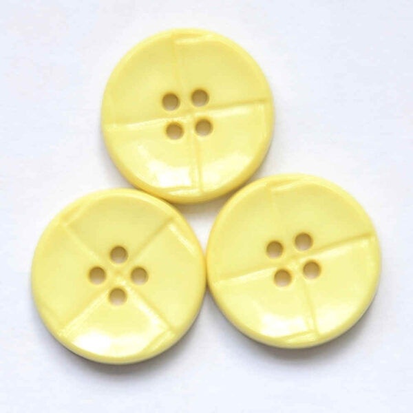 Pale Yellow buttons