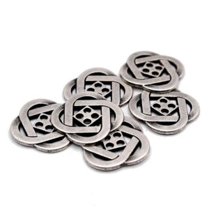 Metal Celtic Knot buttons