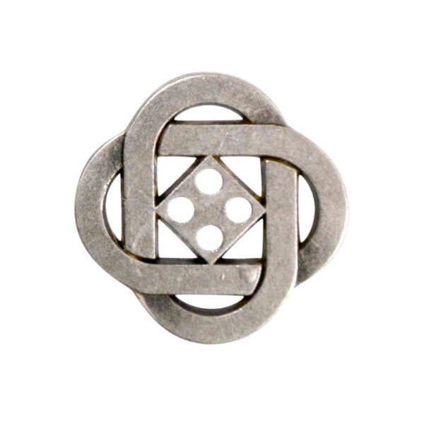 Metal Celtic Knot buttons