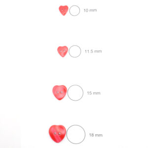 heart sizes chart