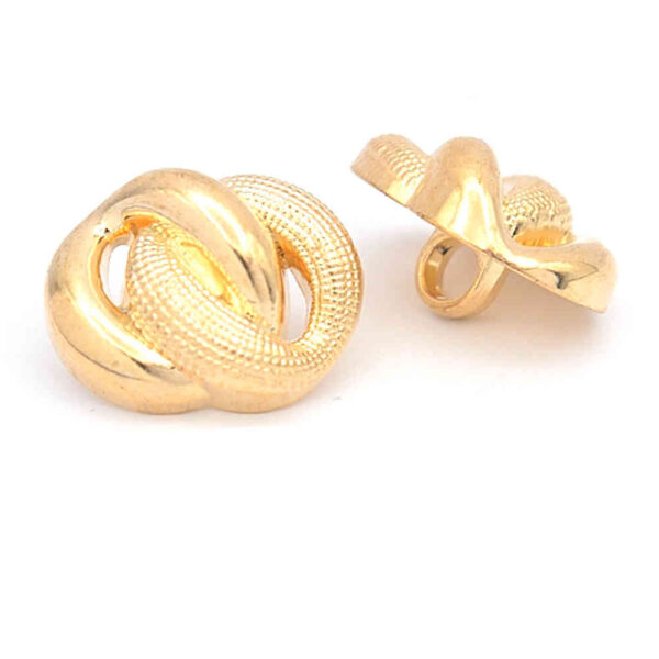 gold knot buttons