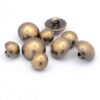 antique brass dome buttons