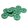 Green rimmed buttons