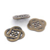 Metal Celtic Knot button