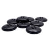 Black Domed Buttons