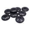 Black Domed Buttons