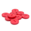 red pearlescent button
