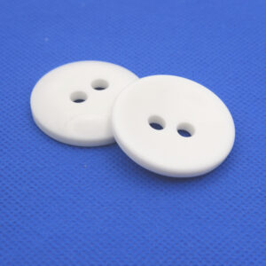 white saucer buttons