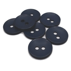 navy blue saucer buttons