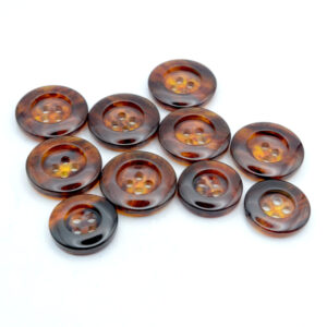 Tortoiseshell Effect Buttons