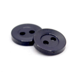 Black glossy buttons