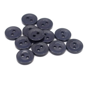 Black glossy buttons